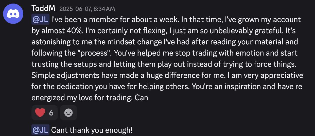 Stocks To Freedom member testimonial 30