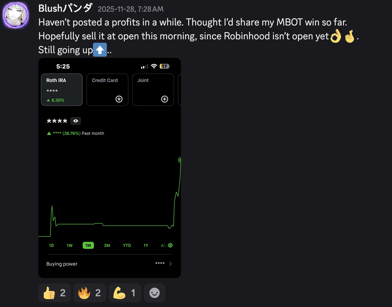 Stocks To Freedom member testimonial 50