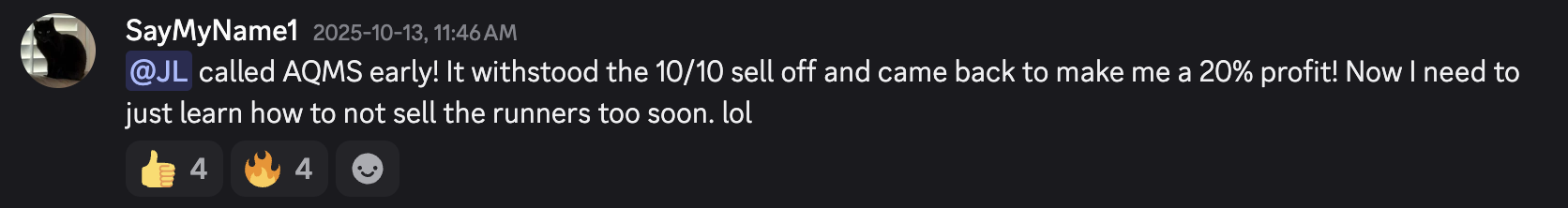 Stocks To Freedom member testimonial 59